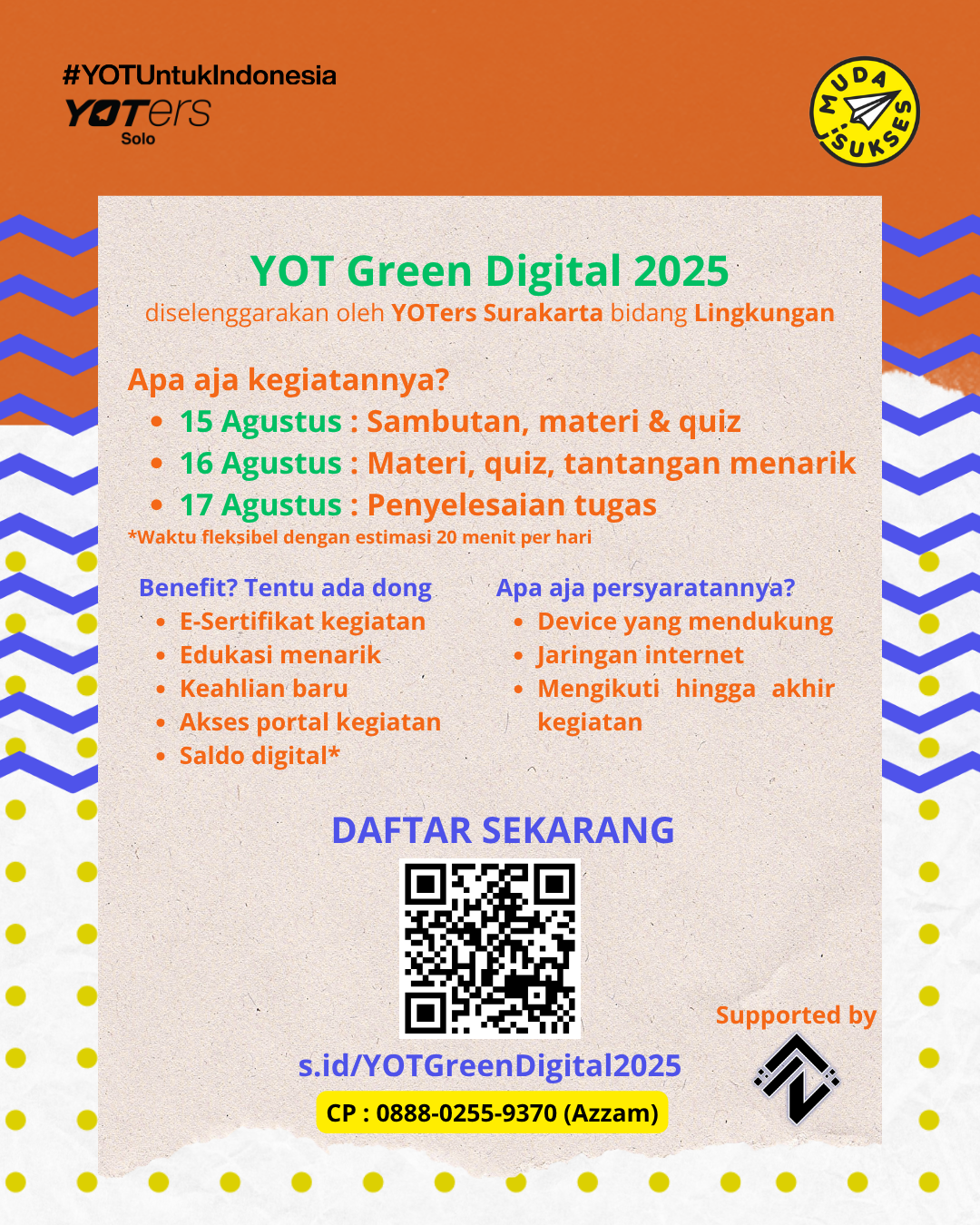 Poster YOT Green Digital 2025